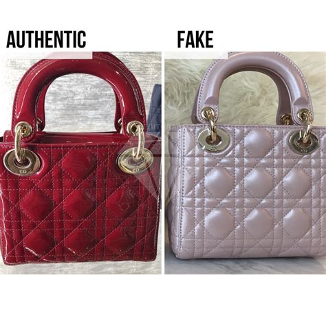 lady dior authentic vs fake|Lady Dior authentication.